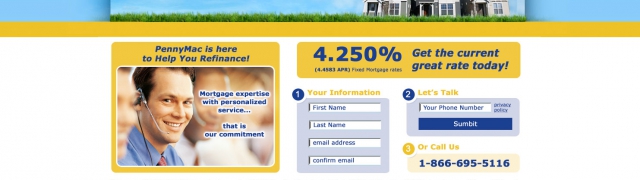 PenneyMac – Landing Page