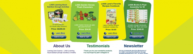 Learnzone Express – Landing Page