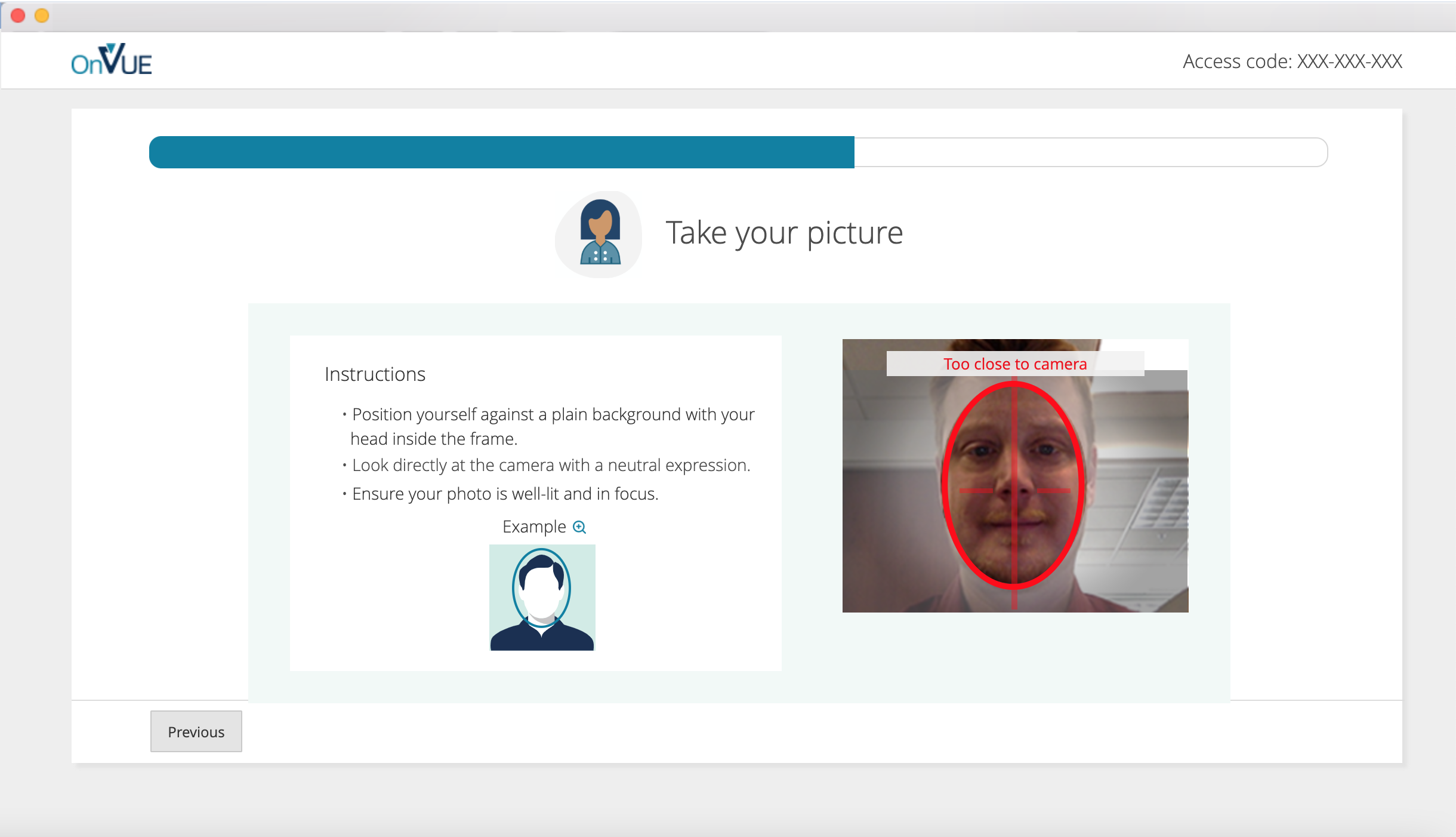 OnVUE identity capture