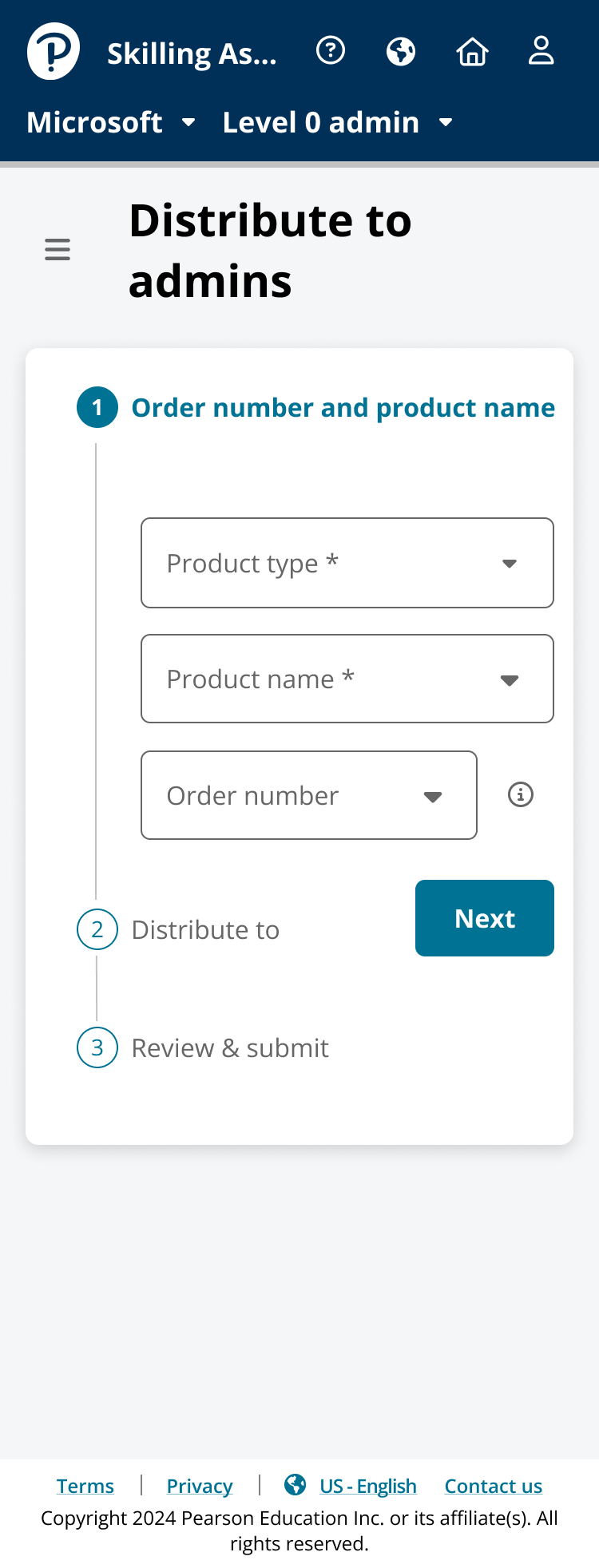 MPM mobile distribute workflow