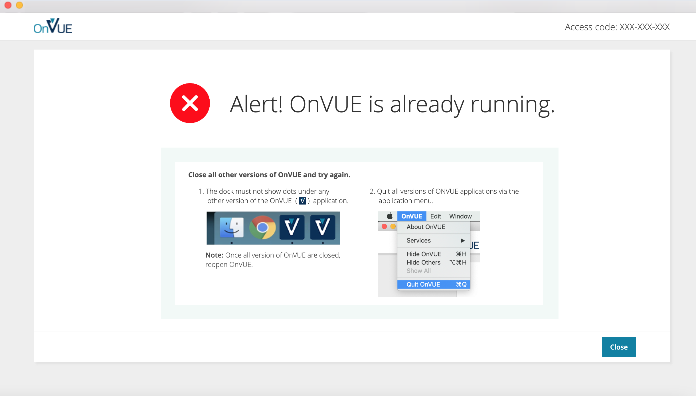 More of the cross-device check-in interface state 01