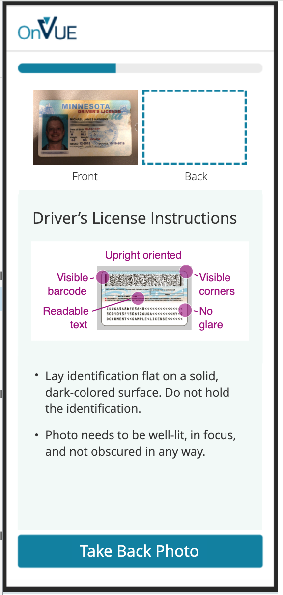 More of the cross-device check-in interface state 04