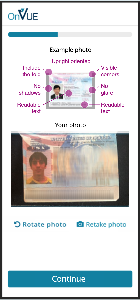 More of the cross-device check-in interface state 07