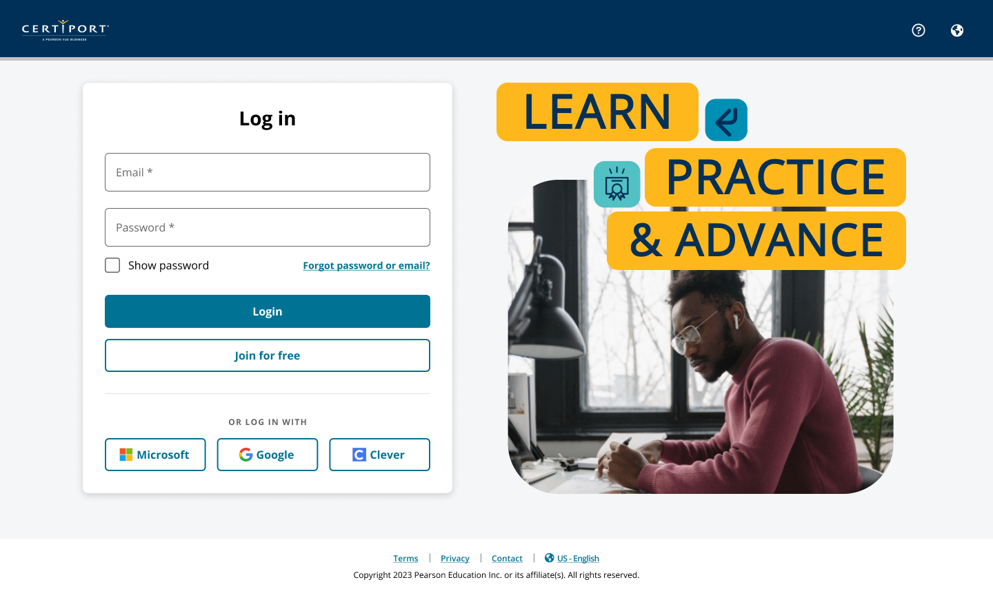 More of the candidate portal interface state 01
