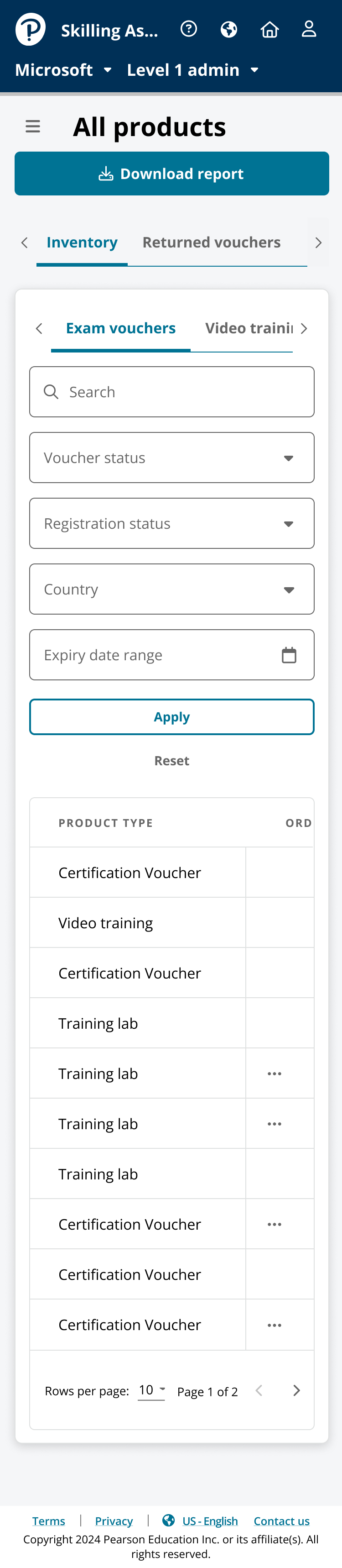 More of the enterprise workflow interface state 10