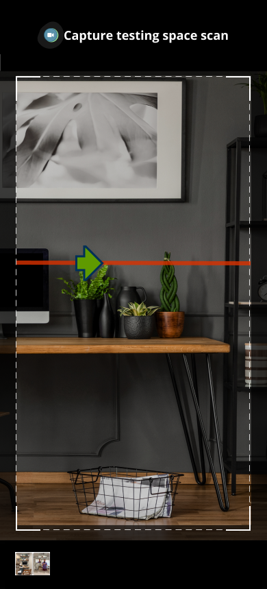 More of the guided scan experience interface state 08
