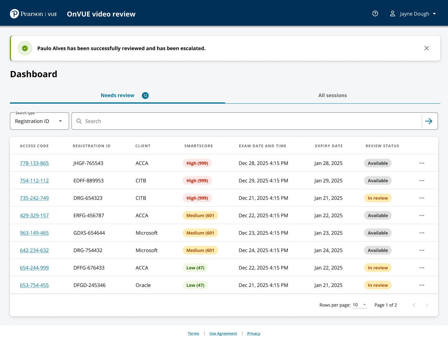 AI-Assisted Review Workstation escalation decision