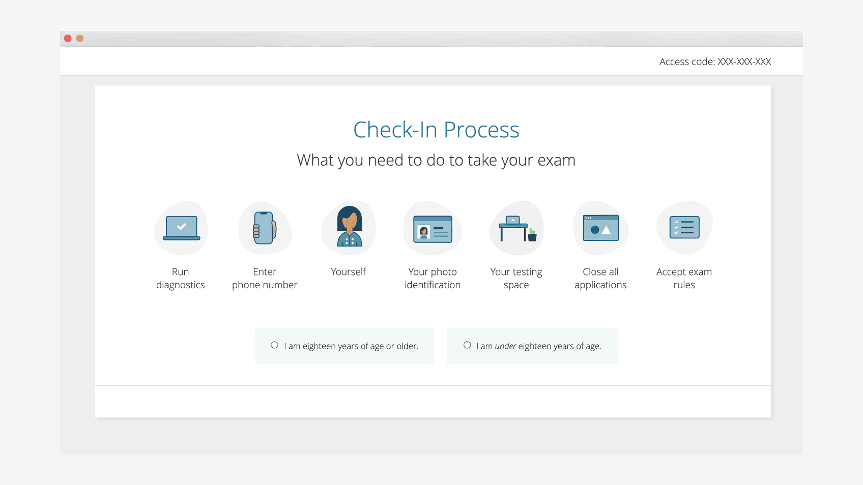 OnVUE check-in process overview